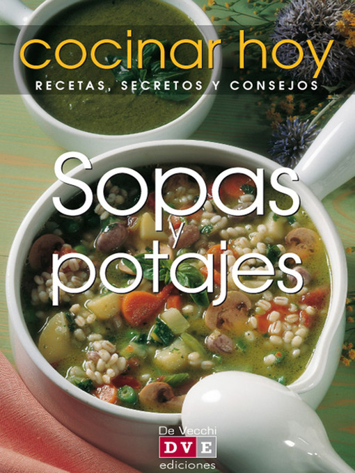 Title details for Sopas y potajes by Sin autor - Available